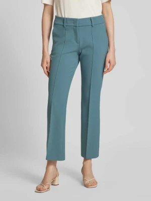 Spodnie materiałowe z przeszytymi kantami model ‘FARAH’ CAMBIO