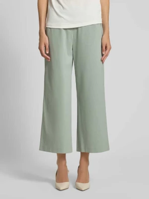 Spodnie materiałowe z szeroką nogawką i elastycznym pasem model ‘Style.Maine’ BRAX