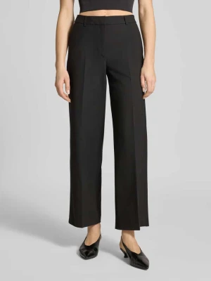 Spodnie materiałowe z szeroką nogawką w kant s.Oliver BLACK LABEL