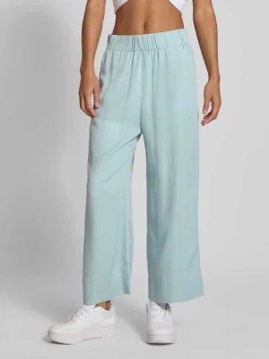 Spodnie materiałowe z szeroką, skróconą nogawką Marc O'Polo DENIM