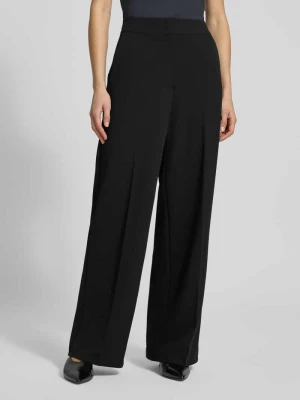 Spodnie materiałowe z szerokimi nogawkami w kant Betty Barclay