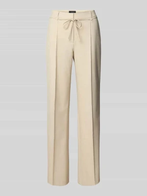 Spodnie materiałowe z szerokimi nogawkami z dodatkiem wiskozy s.Oliver BLACK LABEL