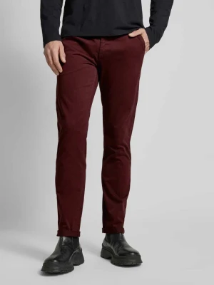 Spodnie materiałowe z wpuszczaną kieszenią Boss Orange