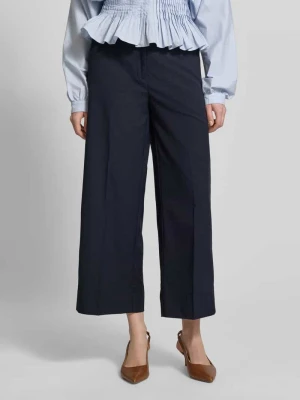 Spodnie materiałowe z wpuszczanymi kieszeniami model 'CARA' CAMBIO