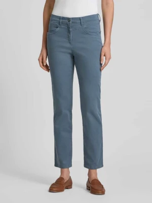 Spodnie materiałowe z wpuszczanymi kieszeniami model ‘Laura’ Raphaela By Brax