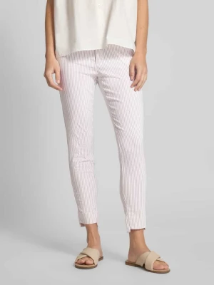 Spodnie materiałowe z wpuszczanymi kieszeniami model ‘Rex’ FREE/QUENT