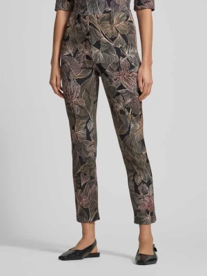 Spodnie materiałowe z wpuszczanymi kieszeniami w stylu francuskim Marc Cain