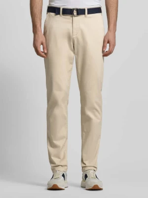 Spodnie materiałowe z wpuszczanymi kieszeniami w stylu francuskim MCNEAL