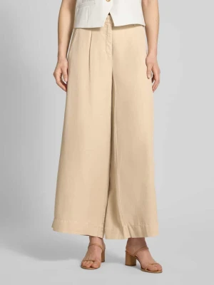 Spodnie materiałowe z wpuszczanymi kieszeniami w stylu francuskim model ‘ADELINE’ CAMBIO