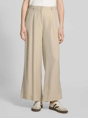 Spodnie materiałowe z wpuszczanymi kieszeniami w stylu francuskim model ‘ADELINE’ CAMBIO