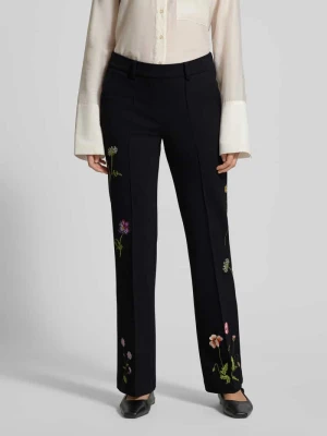 Spodnie materiałowe z wpuszczanymi kieszeniami w stylu francuskim model ‘FRANCOISE’ CAMBIO