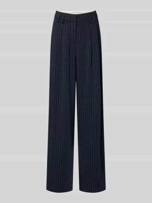 Spodnie materiałowe z wpuszczanymi kieszeniami w stylu francuskim model ‘MAYLA’ RAFFAELLO ROSSI