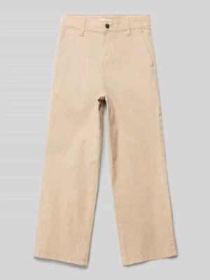 Spodnie materiałowe z wpuszczanymi kieszeniami w stylu francuskim s.Oliver RED LABEL