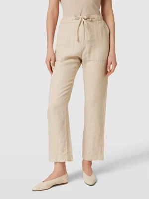 Spodnie materiałowe z wpuszczanymi kieszeniami w stylu francuskim Tommy Hilfiger