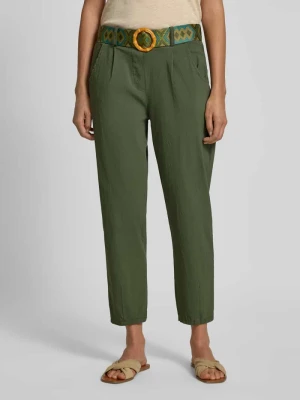 Spodnie materiałowe z wpuszczanymi kieszeniami w stylu francuskim ZABAIONE