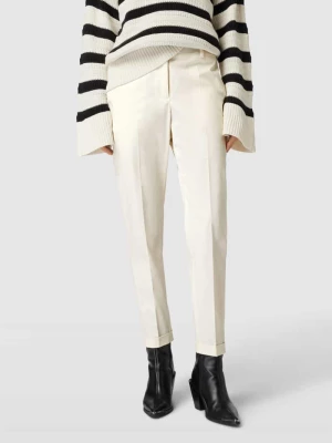 Spodnie materiałowe z zakładką model ‘Tachinoa’ BOSS Black Women