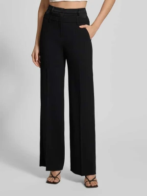 Spodnie materiałowe z zakładkami LUISA CERANO