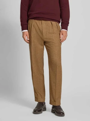 Spodnie materiałowe z zakładkami Polo Ralph Lauren