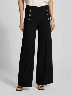 Spodnie materiałowe z zakładkami w pasie model ‘BRIDGET’ SEDUCTIVE