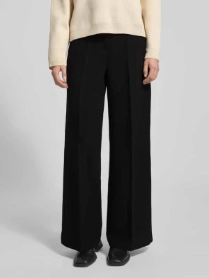 Spodnie materiałowe z zakładkami w pasie model ‘DENOA’ b.Young