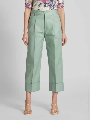 Spodnie materiałowe z zakładkami w pasie model ‘ZEEYA’ Lauren Ralph Lauren
