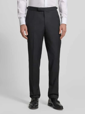 Spodnie materiałowe z zakładkami Wilvorst