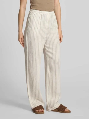 Spodnie materiałowe z zapięciem na guzik model ‘SATOVE’ Samsøe Samsøe