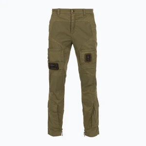 Spodnie męskie Aeronautica Militare 252PA1387UCT01493 Iconic Anti-G green