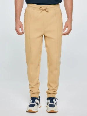 Spodnie męskie dresowe beżowe Wladorp 801 BIG STAR