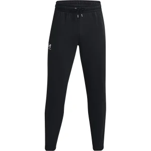 Spodnie męskie dresowe Essential Fleece Jogger Under Armour Czarny