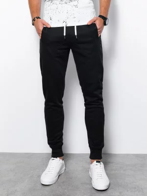 Spodnie męskie dresowe JOGERRY - czarne V1 OM-PABS-0134
 -                                    L