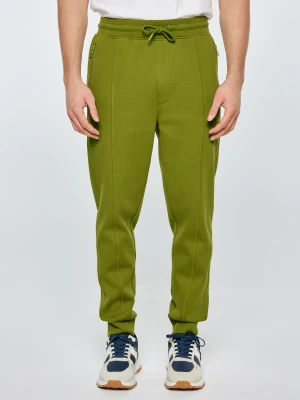 Spodnie męskie dresowe khaki Wladorp 301 BIG STAR