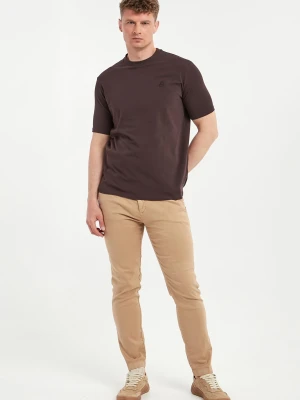 Spodnie męskie lniane KARL LAGERFELD