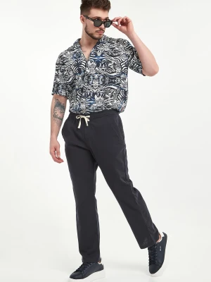 Spodnie męskie lniane Russell-W JOOP! JEANS