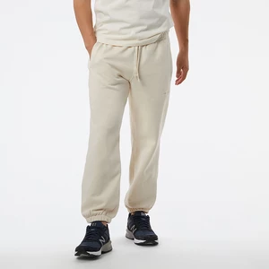 Spodnie męskie New Balance MP23551GIE - beżowe