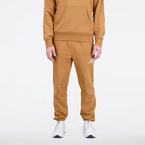 Spodnie męskie New Balance MP31539TOB – brązowe