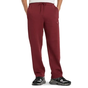 Spodnie męskie New Balance MP53501MHB - bordowe