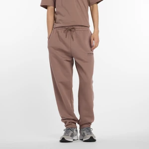 Spodnie męskie New Balance MP53508EAS – brązowe