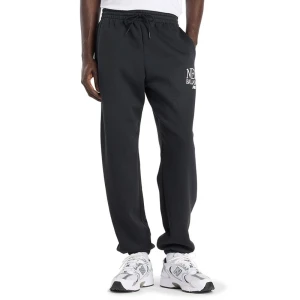Spodnie męskie New Balance Reimagined Fleece Jogger MB61E74ABK - czarne