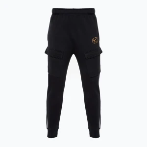 Spodnie męskie Nike Air Fleece Cargo black/ metallic gold