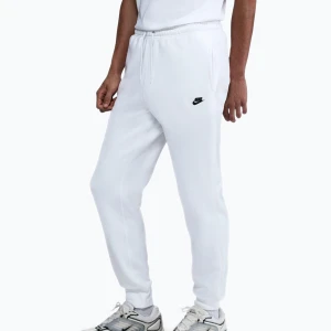 Spodnie męskie Nike Club Jogger white/white/black