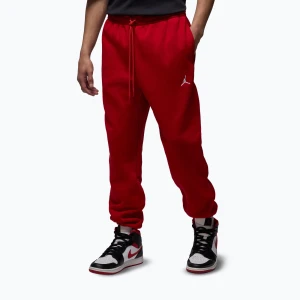 Spodnie męskie Nike Jordan Brooklyn Fleece gym red/white