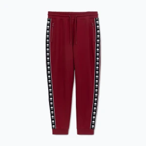 Spodnie męskie Pitbull Tape Nugget Jogging burgundy