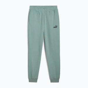 Spodnie męskie PUMA ESS No. 1 Logo Sweatpants TR CL green moon