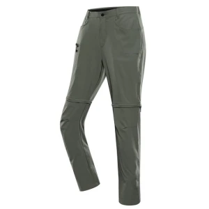 Spodnie męskie turystyczne z odpinanymi nogawkami Nesc 2 Alpine Pro khaki