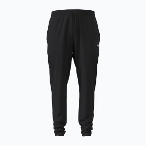 Spodnie męskie Under Armour Flex Fleece Tapered Pants ultimate black / white