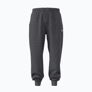 Spodnie męskie Under Armour Rival Fleece Jogger castlerock light heather / white Szary