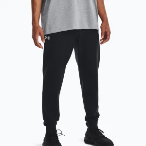 Spodnie męskie Under Armour Rival Fleece Joggers black / white