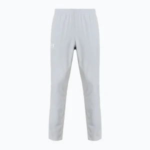Spodnie męskie Under Armour Rival Woven Windbreaker Pant mod gray / mod gray / white Szary