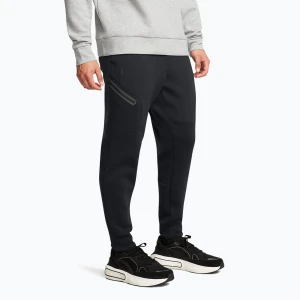 Spodnie męskie Under Armour Unstoppable Fleece black / black